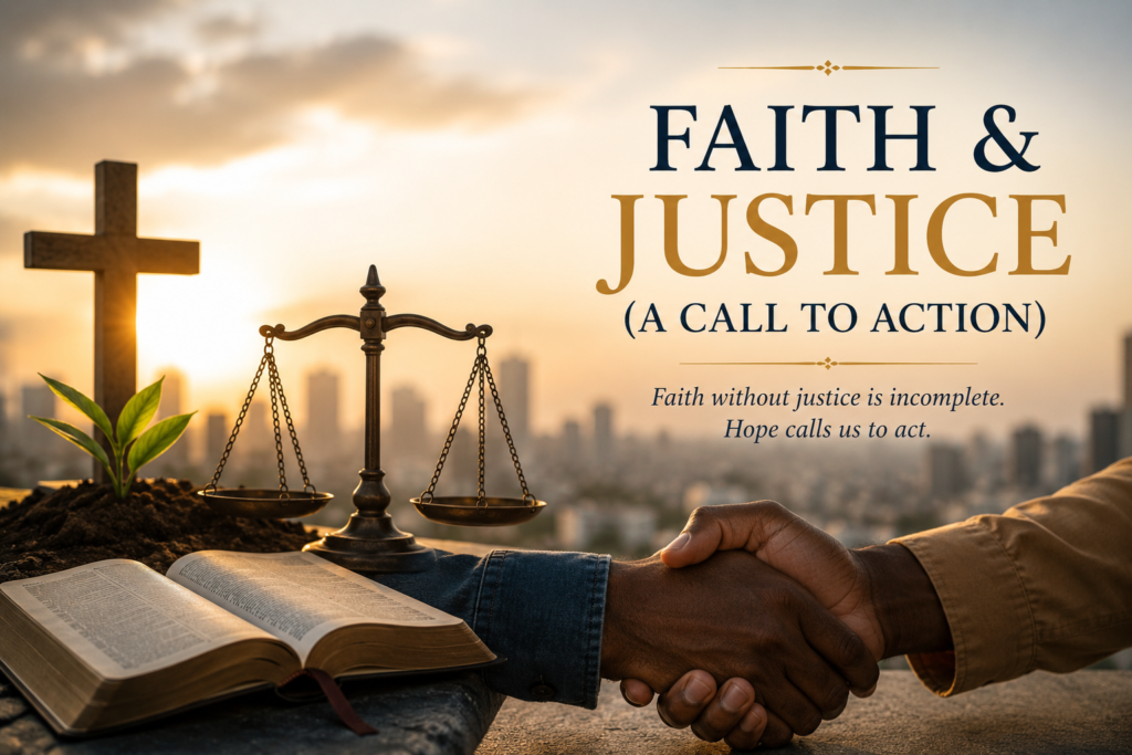 Faith and Justice (A Call to Action)