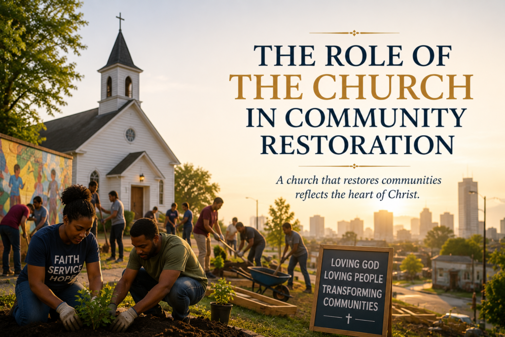 The Role of the Church in Community Restoration